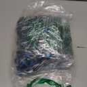 TMH 100 Pcs 3/4 Inch Round 3 LED Side Marker Indicator Lights 12V DC (Blue (100 PCS))