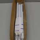 Tension Curtain Rod 30 To 63 Inch White Tension Rods Adjustable Spring Loaded Curtain Rods 7/8" Curtains Rods No Drilling Tension Rods For Windows Bedroom Closet Doorway Door