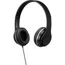 GPX IAH57B Wired Headphones Padded 3-d Accs Swivel Earcups/adjustable Headband