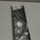 Stove Gap Covers Stainless Steel, 2 Pack Stove Gap Filler Easy Retractable Length 13.8" to 27.5", Width 0.79" ALMCALS Stove Gap Guards Range Trim Kit, Heat Resistant Guard Between Stove Top & Counter (Black)