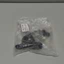 Black Wrought Iron Stair Hand Rail Bracket 4.5" H X 3.2" Proj. Rust Resistant Powder Finish Decorative Railing Bracket for Stairway Support with Hardware Renovators Supply Manufacturing Pack of 2