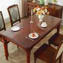 17x24 in Frosted Table Protector, Plastic Table Cover 2mm Thick | Waterproof PVC Vinyl Desk Mat for Coffee, Dining, Dresser & Nightstand Tops, Wipe Clean, Spill & Stain Protection, Soft Glass