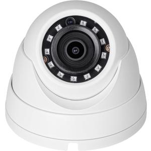 DahuaSecurity 4MP PoE IP Turret Camera with 12 IR LED, IP Security Camera Outdoor Indoor Night Vision IP67 Waterproof 2.8mm Wide Angle Lens Full Metal casing Motion Detection (Dome-eyeball-4MP)