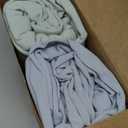 2-Pack Mini Crib Sheets Fitted - 38x26 Pack N Play Sheets for Pack and Play Mattress, Organic Cotton, Soft & Breathable Playard Bedding, Neutral Mini Toddler Bed Cover for Boys, Girls (Cove)