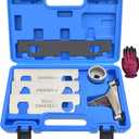 Camshaft Retaining and Alignment Timing Tool Kit, Compatible with GM GMC Cadillac Buick Pontiac Chevrolet 2.8 2.9 3.0 3.2 3.5 3.6 3.7 4.2 Engine, Replace J-44221 EN-48383 EN-46105 EN-46106 EN-46111
