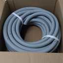 Flexzilla Colors Garden Hose 5/8 in. x 50 ft., Lightweight All-Weather Water Hose, Durable and Flexible, Leak-Free Connections, Slate Gray
