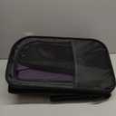 MGB Rolling Cat Carrier with Wheels, Pet Carrier, Purple (Not for Airline)