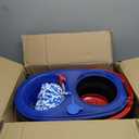 O-Cedar RinseClean Spin Mop & System | Clean with Water | Removes 99% of Bacteria