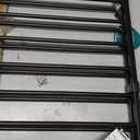 Babelio No Bottom Bar Baby Gate, 28" H x 26-43" W, Black