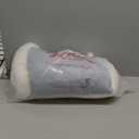 Washable Dog Bed for Small Medium Dogs - Rectangle Orthopedic Corduroy Fleece Pet Bed with Removable Cover and Nonskid Bottom, Calming Puppy Bed Soft Pet Sofa, Cream(20x19x6inchs)