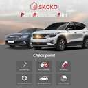 [4pcs in 1set] Skoko Tesla Model Y (Including Juniper) / Model 3 Highland Door Handle & Around Scratch Guard PPF Film, Transparent, Sticker, Wrap, Made in Korea