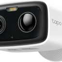 Tapo 1080p Outdoor Wireless Security Camera - Up to 180-Day Battery, Person Detection, Color Night Vision, Subscription-Free Local Storage or Optional Cloud, Works with Alexa & Google Assistant, C400 (White)