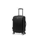 Kenneth Cole REACTION Renegade Luggage Expandable 8-Wheel Spinner Lightweight Hardside Suitcase, Black, 20-Inch Carry On
