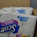 Scott 1000 Trusted Clean Toilet Paper, 32 Rolls, Septic-Safe, 1-Ply Toilet Tissue