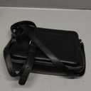 ili New York Genuine Leather Crossbody Bags for Women - Premium RFID Blocking Shoulder Bag Organizer with Adjustable Strap (One Size, Black)