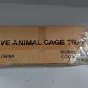 Animal Traps,Live Animal Trap for Cats,Rabbits, Squirrels,cat Trap for Stray Cats, Live Traps for Raccoons, Steel Foldable with Pedal Triggers (24 x 7 x 8 inches)