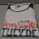 Rnxrbb 2025 Family Christmas Pajamas Matching Sets Holiday Xmas Christmas Pjs Jammies for Women Men Couples Adult Kids (XL)