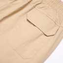 Mens Casual Cargo Joggers Pants Elastic Waist Slim Fit Stretch Chino Work Pants Twill Track Sweatpants Trousers (Black)