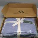 Amélie Home Cooling Comforter Queen Size, Reversible Lightweight Cooling Blanket for Hot Sleepers, Q-Max 0.43 Summer Breathable Cooling Quilt for Night Sweats, 90" x 90", Heather Charcoal Grey