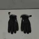 rivmount Kids Ski Gloves Touchscreen Waterproof Warm for Boy Girl Youth Outdoor Skiing Cycling Snow Winter (L(8-10Y), Black)