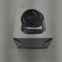 Desk Fan, Turbo Table Fan for Bedroom, 100-Speed Digital Display, Low Noise, 105 Adjustable Tilt, 7.5-inch, Rechargeable Battery, Wall-Mouted Design for Home, Office, Travel Dark Black