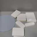 8 Pcs Buffet Risers, Acrylic & Cardboard Foldable Table Food Display Stands with Acrylic Plates Risers for Catering Dessert Cake Jewelry for Wedding Birthday Christmas Party Decorations White