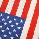 Ukraine USA Friendship Garden Flag12x18 in Burlap Ukrainian America US Outdoor Banner for Patio Yard with Double Side