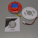 Kidde Hardwired Kidde App Enabled Smart Smoke Detector with AA Backup Battery, Interconnected Alarm