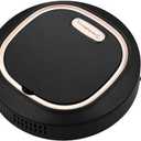 Robot Vacuum and Mop Combo, Robot Vacuum Cleaner,3-in-1 Robot Vacuum,Low Noise, Slim, Tangle Free Brush, Advanced Obstacle Avoidance, Ideal for Pet Hair Hard Floor and Daily Cleaning (Black)