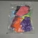 Grevosea 10 Pairs Kids Winter Gloves Full Fingers Knit Stretchy Warm Gloves Black Glove Bulk for Boys Girls 5.5" 3-10 Years