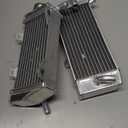 Full Aluminum Radiator Compatible with 2005 06 07 2008 Hon da CRF450 R CR F450R 05-08 Right+Left 2pcs