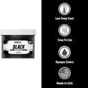 Screen Printing Fabric Ink Black (8oz.) - Plastisol Ink for Screen Printing, Fast Curing Fabric Paint - Screen Print Direct, USA Made