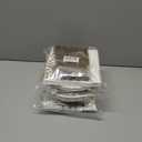 3 x 75PCS White and Gold Paper Plates Napkins Party Supplies, 7Inch Scalloped Gold Dot Paper Dessert Plates and Napkins Set Disposable Birthday Cake PlateTableware for Wedding Valentines Galentines Day