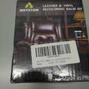 WEYSTOM Leather Recoloring Balm & Repair Kit for Furniture - Dye, Renew & Restore Aged, Faded, Cracked, Peeling, Scuffed Surfaces(Grey) (8.5OZ, Gray)