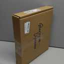 Knitted Christmas Tree Skirt Round Christmas Tree Mat Knit Thick Christmas Tree Decorations Xmas Holiday Home Party(Cream White,92cm/36inch)