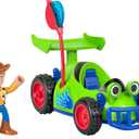 Fisher-Price Imaginext Woody & R.C. Play Set, with 3-inch Action Figure, Toy R.C. Vehicle & 2 Projectiles, Inspired by Disney and Pixar Toy Story