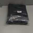 NICETOWN Pitch Black Solid Thermal Insulated Grommet Blackout Curtains/Drapes for Bedroom Window (2 Panels, 42 inches Wide by 63 inches Long, Black)