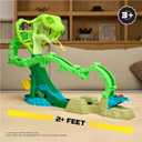 Monster Jam Mini Jams, Cobras Crazy Escape 28 Motorized Playset, 2 Exclusive Die-Cast ThunderROARus and JCB Digatron Monster Trucks, Kids Toys for Boy and Girls Ages 3 and up