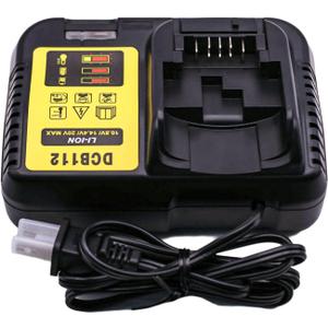 Replacement Charger Compatible with Dewalt 12-20V Li-ion Battery DCB112 DCB115 DCB118 DCB102BP DCB107