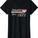 Vintage Fabulous Since 1973 Birthday T-Shirt, X-Small