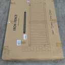 45-80" Extra Wide Baby Gate for Large Openings, Metal Heavy Duty Dog Gate