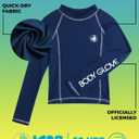 Body Glove Boys Swim Shirt - UPF 50+ Sun Protection Quicky Dry Long Sleeve Rash Guard for Boys Youth Kids Swimwear (5-14)