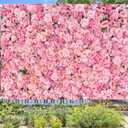 Floral Wall Backdrop 7x5 FT Vibrant Colorful Flower Backdrops for Wedding Large Background Banner for Party Photography Decor Romantic Elegant Design Photo Booth Supply