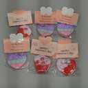 32 Pack Valentine Gifts for Kids - Cards with Mini Heart Pop Fidget Toys Bulk - Valentine Exchange for Girls Boys School Class Classroom Fidget Toys Party Favors