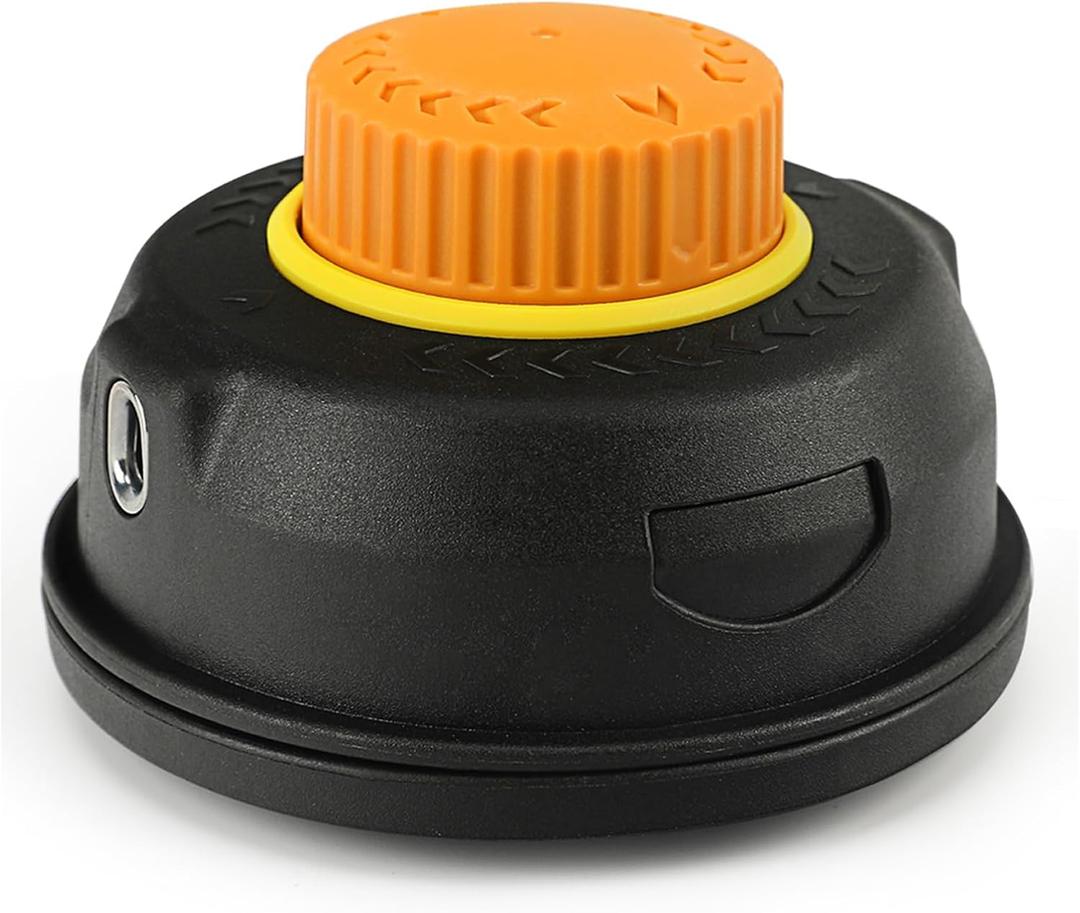 Weed Eater Head Bump Head Compatible with Echo Speed Feed 400, Ryobi, Ego, Kobalt, Toro, Troy Bilt That Turn Counter Clockwise with a 14FT Dual Color Fast-Positioning Trimmer Line