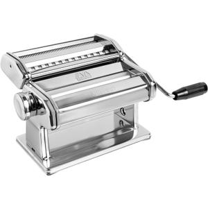 MARCATO Made in Italy Atlas 180 Classic Manual Pasta Machine, Chrome Steel. Makes Lasagne, Fettuccine & Tagliolini.