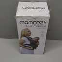 Momcozy Baby Carrier - Ergonomic, Cozy and Lightweight Carrier for 7-45lbs, Effortless to Put On, Ideal for Hands-Free Parenting, Enhanced Lumbar Support, Purehug for Infant to Toddler, Khaki