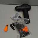 TOLOCO Massage Gun, Deep Tissue Back Massage for Athletes for Pain Relief, Percussion Massager with 10 Massages Heads & Silent Brushless Motor, Valentines Day Gifts for Him Her, Black