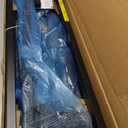 Amazon Basics Metal Bed Frame(Box Spring Required), 9-Leg Base for Box Spring and Mattress, Queen, Tool-Free Easy Assembly, 79.5" L x 59.5" W x 7" H, Black