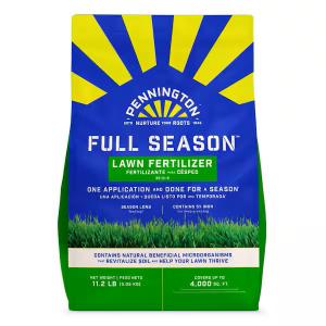 Pennington Full Season Lawn Fertilizer 32-0-5 4M 11.2lb Exp 25 September 2025